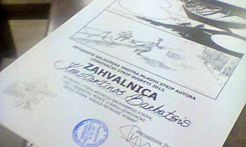 A Comic Book Competition in Serbia – An Acknowledgement That Motivated&nbsp;Me