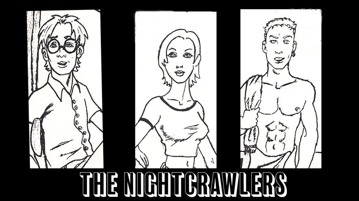 My First Published Comic – Nightcrawlers (A 3‑Page&nbsp;Story)