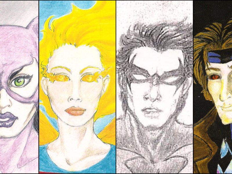 pin Up’s for a comic book&nbsp;store