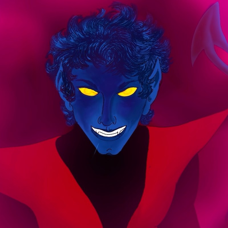 Nightcrawler Fan Art: From Pencil on Paper to Procreate&nbsp;Colour